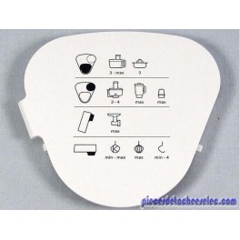 Couvercle Sortie Rapide Blanc pour Robot Pâtissier Prospero KM245 / 242 / 282 / 280 KENWOOD Couvercle Sortie Rapide Blanc pour Robot Pâtissier Prospero KM245 / 242 / 282 / 280 KENWOOD