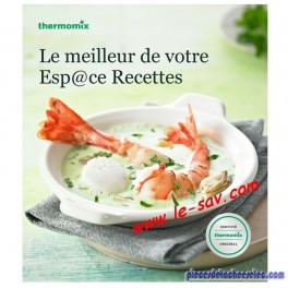 Livre Vorwerk "Le meilleur de votre espace recettes"