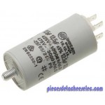 Condensateur 12.5UF 450V pour Lave-Linges Hoover / Ariston / Brandt / Rosières / Whirlpool...