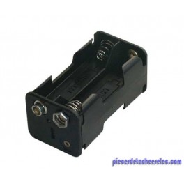 Support de Piles 4X Mignon (AA) LR06 Carré Universel Support de Piles 4X Mignon (AA) LR06 Carré Universel