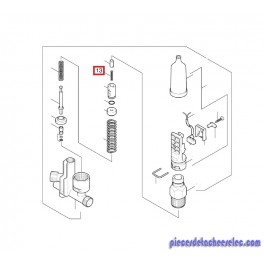 Ressort Hélicoïdal pour Nettoyeur Haute Pression Eau Chaude HDS 699 Kärcher