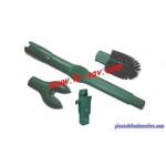 Kit Passe Partout de 3 Accessoires + Adaptateur pour Aspirateur VK 121 et 122 Vorwerk