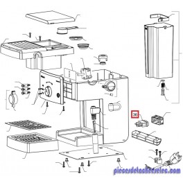 Interrupteur 12A 250V pour Machine à Café HD8427/11 Saeco Interrupteur 12A 250V pour Machine à Café HD8427/11 Saeco