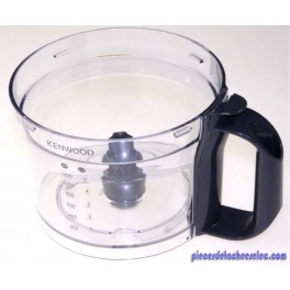 Bol Rapeur avec Poignée Grise pour Robot Multipro Compact KENWOOD Bol Rapeur avec Poignée Grise pour Robot Multipro Compact KENWOOD