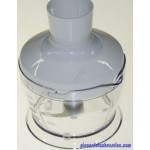 Mini-Hachoir Blanc Petit 450ml Complet pour Mixer Oveo / Mixer Hapto 700W Moulinex