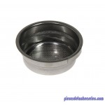 Filtre Deux Tasses pour Cafetières Expresso BCO260 / BCO261 / EC650 / BAR20ESE DELONGHI