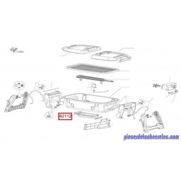 Glissières X2 du Tiroir Graisse pour Barbecue Fargo et Fargo Twinpack Campingaz Glissières X2 du Tiroir Graisse pour Barbecue Fargo et Fargo Twinpack Campingaz