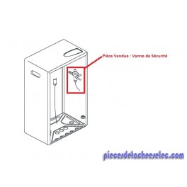 Vanne de Sécurité pour Chauffage Catalytique CR 5000 Campingaz 