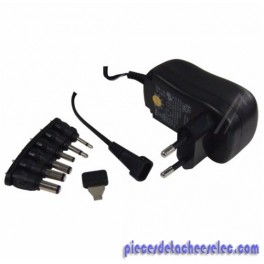 Bloc D'alimentation Noir 3-12V 1000 MA Bloc D'alimentation Noir 3-12V 1000 MA