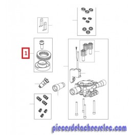 Kit Disque Oblique pour Nettoyeur Haute Pression C 100 / 105 / 110 / 120 Nilfisk Kit Disque Oblique pour Nettoyeur Haute Pression C 100 / 105 / 110 / 120 Nilfisk