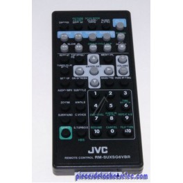 Télécommande Coloris Noir pour Chaine Hifi CA-UXSG6VB JVC
