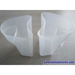 Bac à Pulpe et Jus Blanc Transparent pour Extracteur à Jus Tactile PJ552 / PJ 653 / PJ 654 Siméo