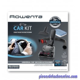 Kit Voiture Complet 7 Accessoires pour Aspirateur X-TREM POWER 2 Rowenta