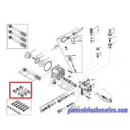 Kit Joints Piston pour Nettoyeur Haute Pression Poseidon Alto 3.30XT Nilfisk Kit Joints Piston pour Nettoyeur Haute Pression Poseidon Alto 3.30XT Nilfisk