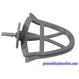 Batteur Flexible / Souple Gris pour Robots Kitchen Machine / Major / Cooking Chef KENWOOD