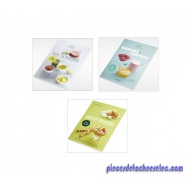 Carnet Apéritifs + Carnet Boissons + Carnet Sauces pour Thermomix TM31 Vorwerk Carnet Apéritifs + Carnet Boissons + Carnet Sauces pour Thermomix TM31 Vorwerk