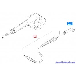 Tuyau Flexible pour Nettoyeur Haute Pression Kärcher Tuyau Flexible pour Nettoyeur Haute Pression Kärcher