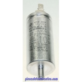 Condensateur Moteur / De Démarrage 10UF-400V pour Sèche-Linge AWZ9993 Whirlpool Condensateur Moteur / De Démarrage 10UF-400V pour Sèche-Linge AWZ9993 Whirlpool