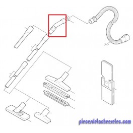 Coude pour Aspirateur Eau et Poussières 2000E Kärcher Coude pour Aspirateur Eau et Poussières 2000E Kärcher