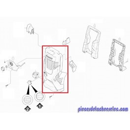 Kit de Pièces de Rechange Capot Compact pour Nettoyeur Haute Pression K6.260 Kärcher Kit de Pièces de Rechange Capot Compact pour Nettoyeur Haute Pression K6.260 Kärcher