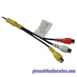 Adaptateur 3 RCA pour Téléviseur UE48JS8500 Samsung Adaptateur 3 RCA pour Téléviseur UE48JS8500 Samsung