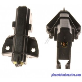 2 Charbons Moteur pour Lave-Linge WTC1263F/02 Brandt 2 Charbons Moteur pour Lave-Linge WTC1263F/02 Brandt