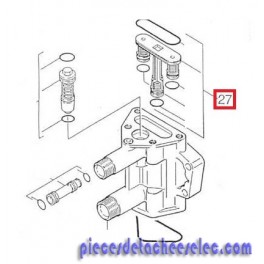 Kit de Clapet pour Nettoyeur Haute Pression K580 / K 695 Karcher