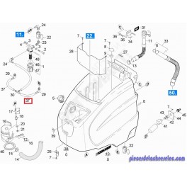 Tuyau Flexible pour Auto-Laveuse BD 530 Bp Pack Kärcher Tuyau Flexible pour Auto-Laveuse BD 530 Bp Pack Kärcher