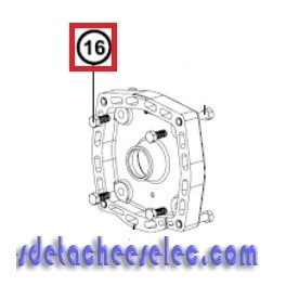Vis Moteur pour Pompe Super Pump Hayward