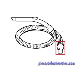Raccord Flexible Gris pour Aspirateur Soam / Neo Rowenta