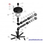 Boulon M8/S13 pour Filtre Polyester Hayward