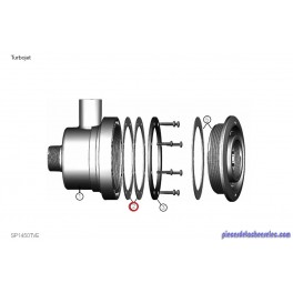 Joint Plat x2 pour TurboJet Hayward