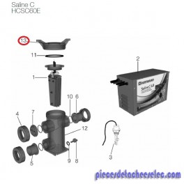 Joint Torique pour Traitement D'eau Saline C HCSC60E Hayward Joint Torique pour Traitement D'eau Saline C HCSC60E Hayward