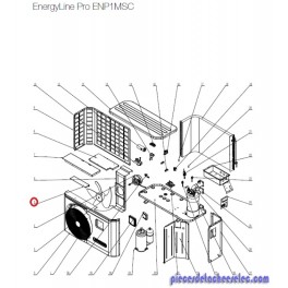 Panneau de Protection pour Pompes à Chaleur EnergyLine Pro ENP1MSC Hayward