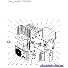 Support Moteur pour Pompes à Chaleur EnergyLine Pro ENP1MSC Hayward