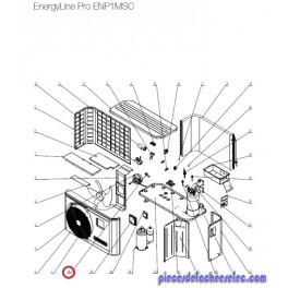 Raccordement Condensat pour Pompes à Chaleur EnergyLine Pro ENP1MSC Hayward