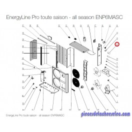 Condensateur Compresseur 193µF pour Pompes à Chaleur EnergyLine Pro Toute Saison ENP6MASC Hayward Condensateur Compresseur 193µF pour Pompes à Chaleur EnergyLine Pro Toute Saison ENP6MASC Hayward