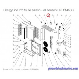 Réservoir de Liquide pour Pompes à Chaleur EnergyLine Pro Toute Saison ENP6MASC Hayward Réservoir de Liquide pour Pompes à Chaleur EnergyLine Pro Toute Saison ENP6MASC Hayward