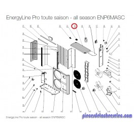 Panneau Supérieur pour Pompes à Chaleur EnergyLine Pro Toute Saison ENP6MASC Hayward Panneau Supérieur pour Pompes à Chaleur EnergyLine Pro Toute Saison ENP6MASC Hayward