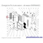 évaporateur à Ailette pour Pompes à Chaleur EnergyLine Pro Toute Saison ENP6MASC Hayward