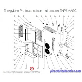 Fond pour Pompes à Chaleur EnergyLine Pro Toute Saison ENP6MASC Hayward Fond pour Pompes à Chaleur EnergyLine Pro Toute Saison ENP6MASC Hayward