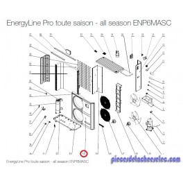 Panneau Avant pour Pompes à Chaleur EnergyLine Pro Toute Saison ENP6MASC Hayward Panneau Avant pour Pompes à Chaleur EnergyLine Pro Toute Saison ENP6MASC Hayward