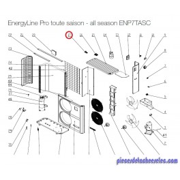 Smart Starter pour Pompes à Chaleur EnergyLine Pro Toute Saison ENP7TASC Hayward