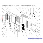 Evaporateur à Ailette pour Pompes à Chaleur EnergyLine Pro Toute Saison ENP7TASC Hayward