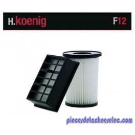 F12 Set Filtres pour Aspirateur TC30S H Koenig F12 Set Filtres pour Aspirateur TC30S H Koenig