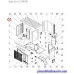 Panneau Gauche pour Pompes à Chaleur Easy Temp ECP06 Hayward