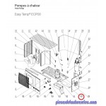 Panneau de Protection électrique pour Pompes à Chaleur Easy Temp ECP08 Hayward