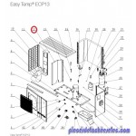 Panneau de Séparation pour Pompes à Chaleur Easy Temp ECP13 Hayward