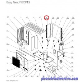 Restricteur pour Pompes à Chaleur Easy Temp ECP13 Hayward