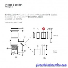 Grande Meurtrière Béton pour Pièces à Sceller Série Premium-Design-Omega Hayward